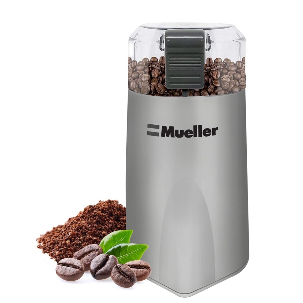 ☕️Mueller HyperGrind Precision Electric Spice/Coffee Grinder Mill☕️ ~Grey NWT